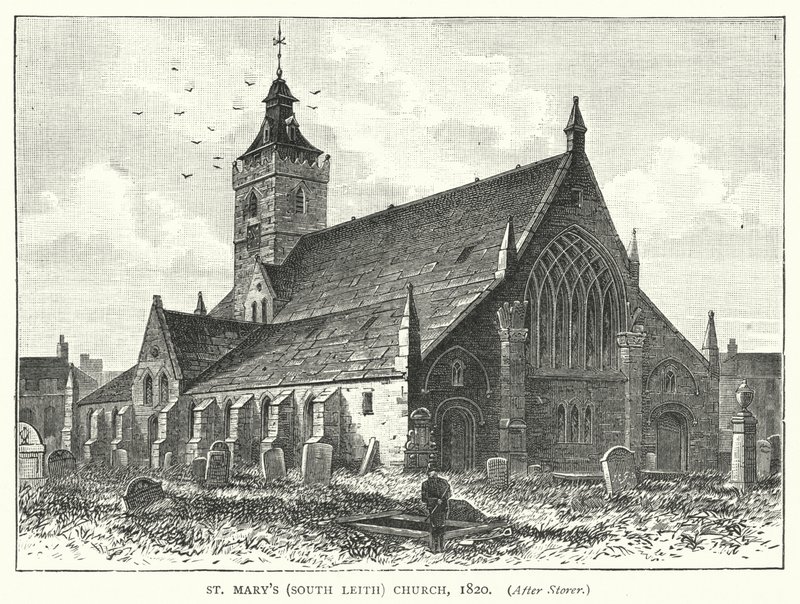 Kostel Panny Marie (South Leith). od English School