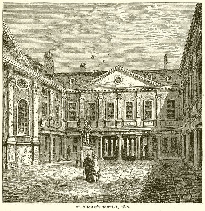 Nemocnice St. Thomass, 1840 od English School