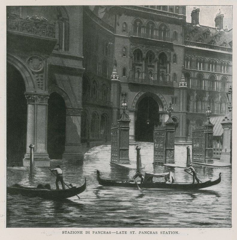 Stanice Pancras od English School