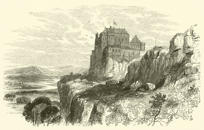 Stirling Castle (rytina) od English School