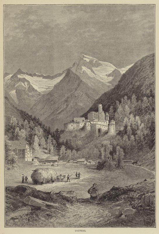 Taufers (rytina) od English School