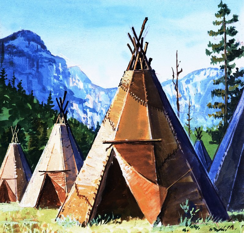 Teepee od English School