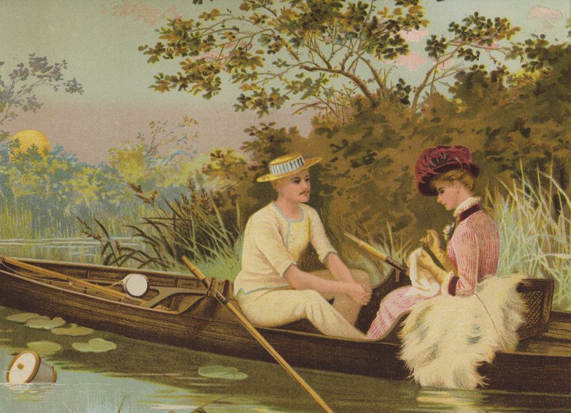 Tender Moments (chromolitho) od English School