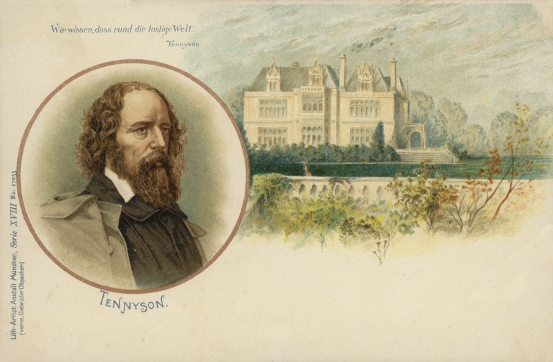 Tennyson (barevné lito) od English School