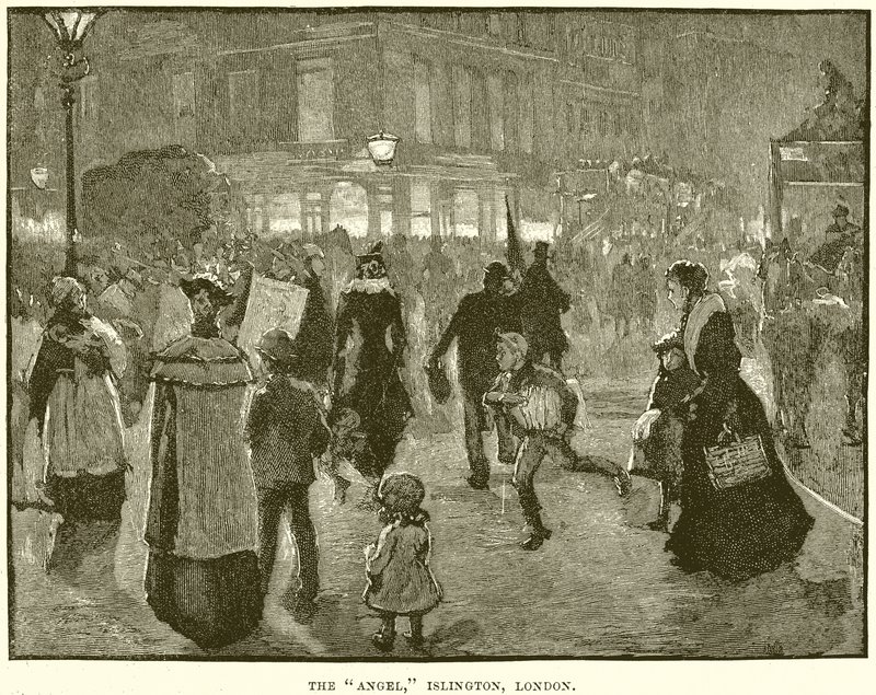 The Angel, Islington, Londýn od English School