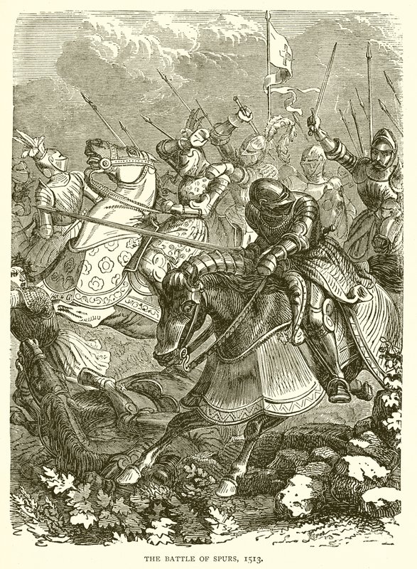 Bitva u Spurs, 1513 od English School