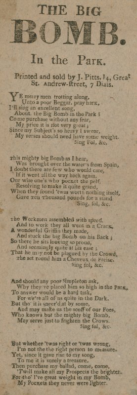 Velká bomba v parku od English School