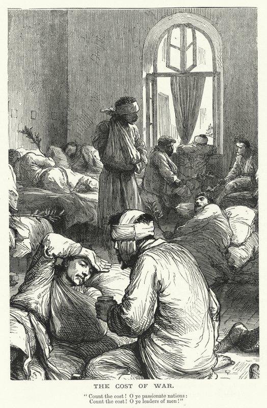 The Cost of War (rytina) od English School