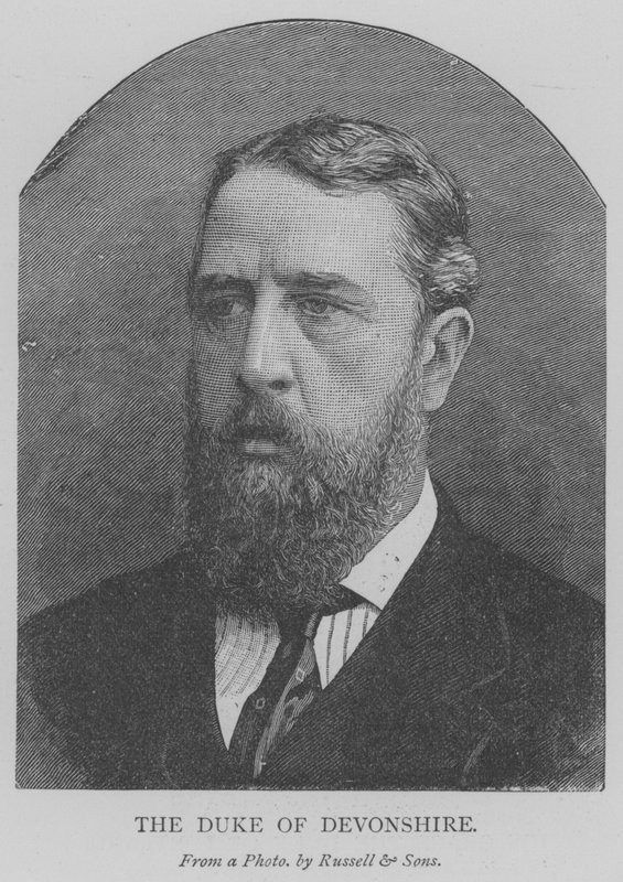 Vévoda z Devonshire (rytina) od English School