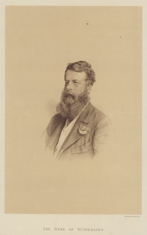 vévoda ze Sutherlandu (litho) od English School