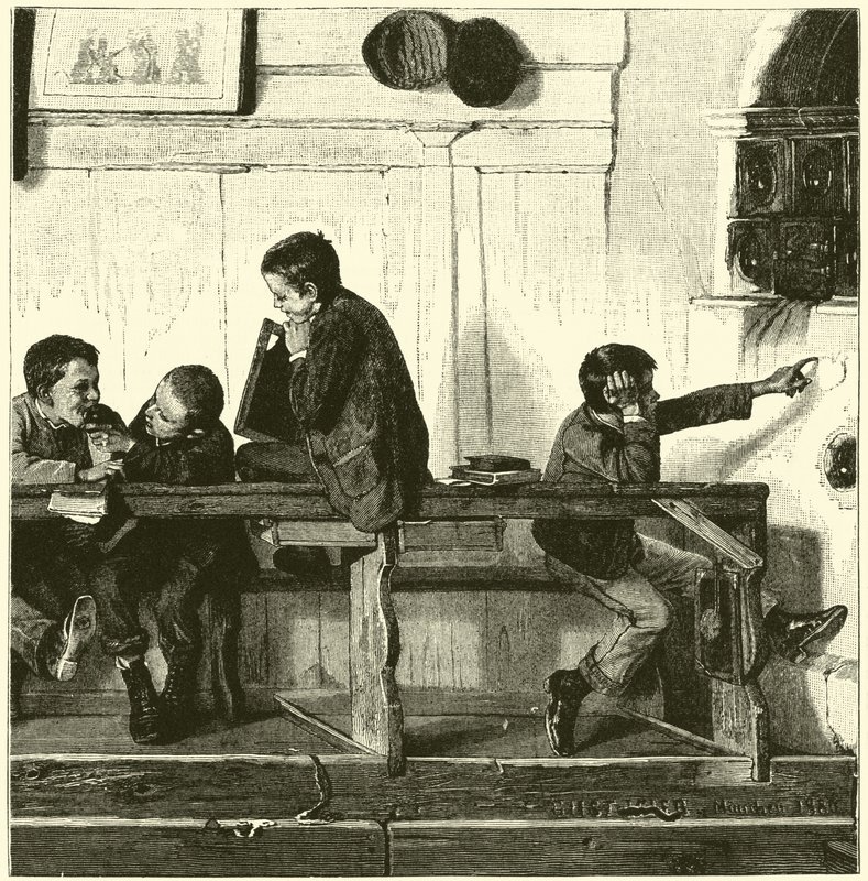Lavička Dunces od English School