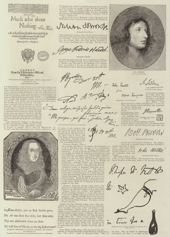 The Dyce and Forster Collections (rytina) od English School