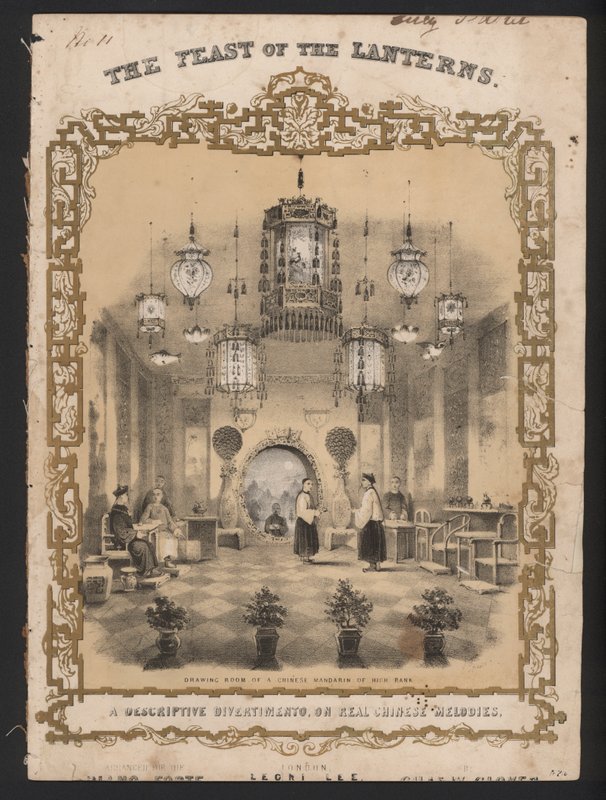 Svátek luceren (barva litho) od English School