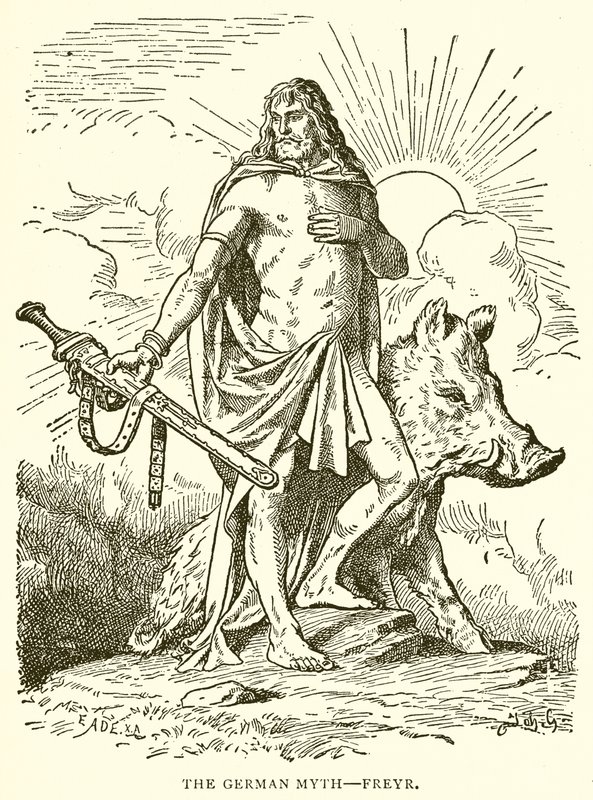 Německý mýtus - Freyr od English School