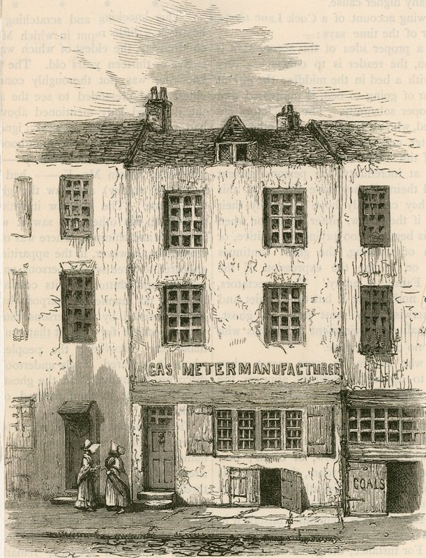 Dům duchů v Cock Lane od English School
