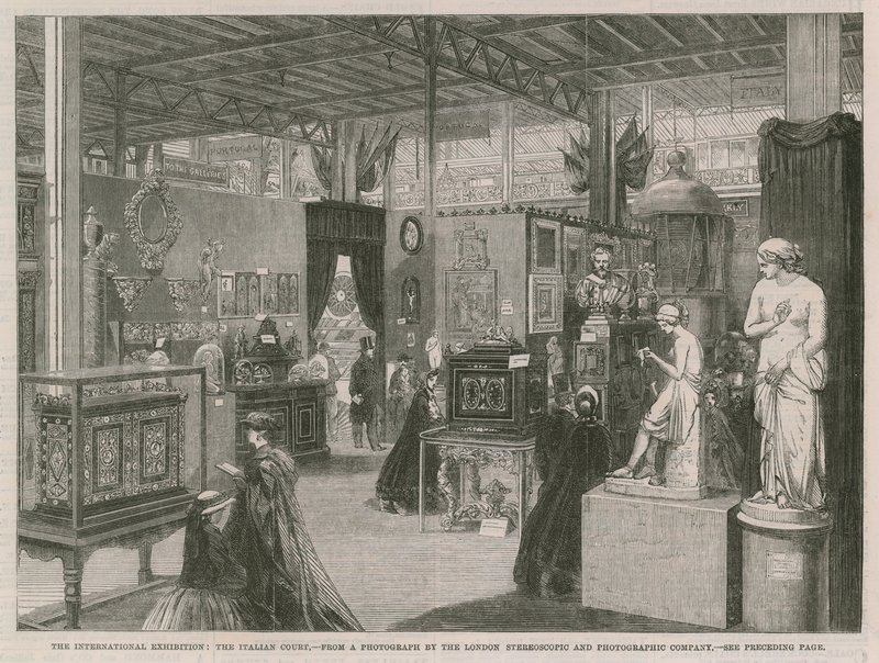 Mezinárodní výstava; Italský soud od English School