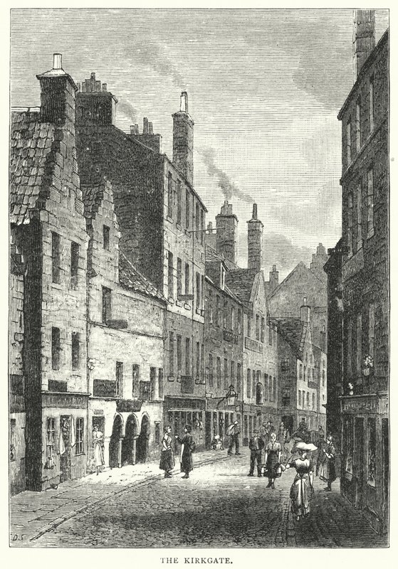 Kirkgate (rytina) od English School