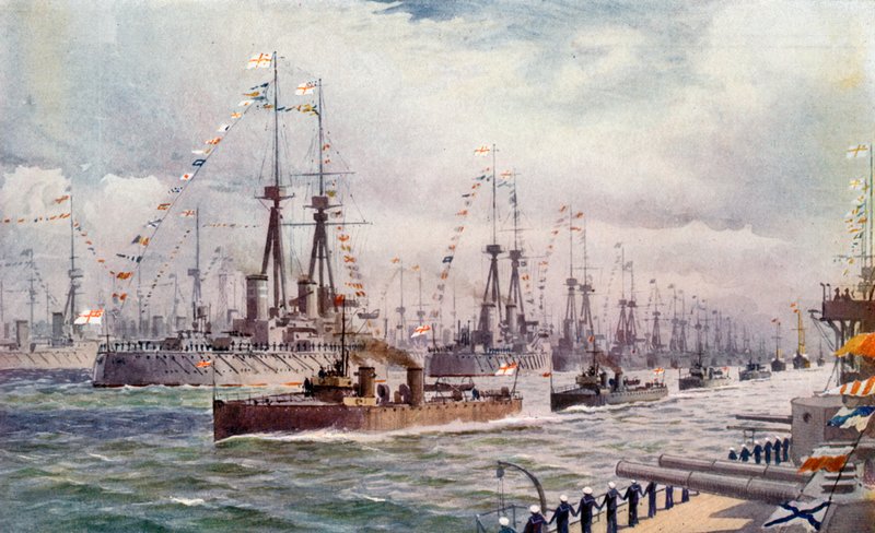 The Naval Review v Spithead od English School