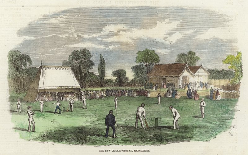 The New Cricket Ground, Manchester od English School