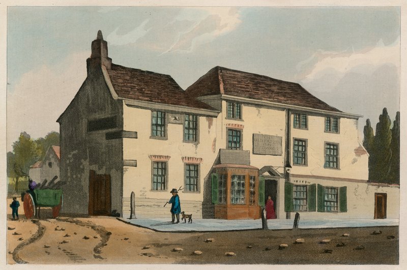 The Old Pied Bull Inn, Islington od English School