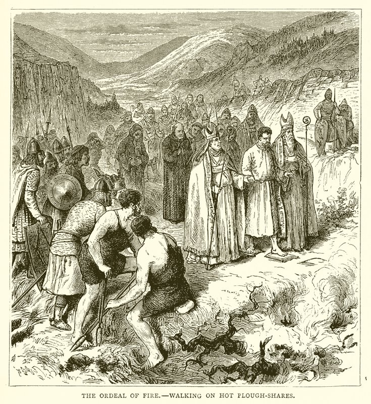 The Ordeal of Fire.--Chůze na horkém pluhu-Shares od English School