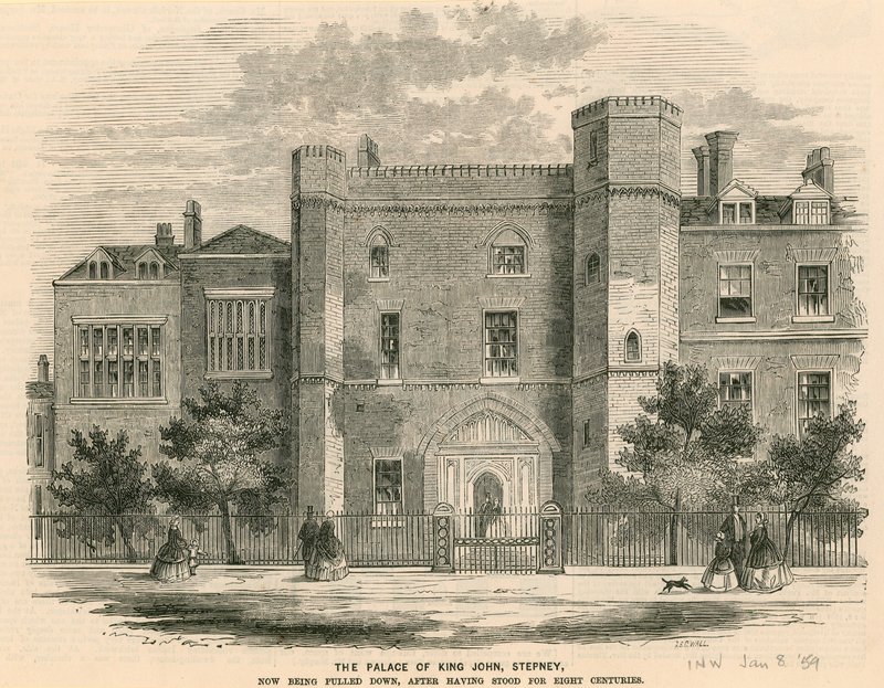 Palác krále Jana, Stepney, Londýn od English School