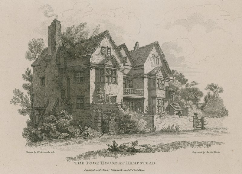 The Poor House at Hampstead od English School