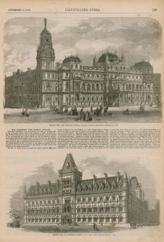 Navrhované nové veřejné úřady od English School