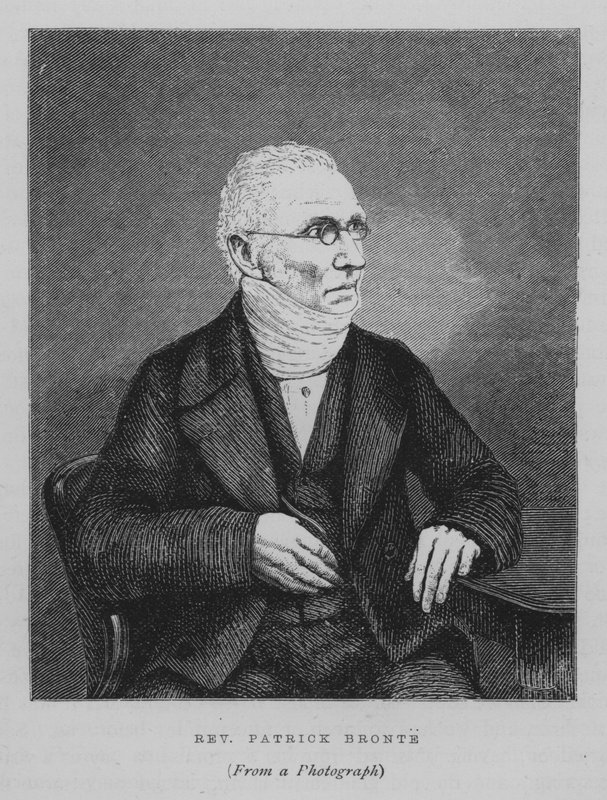 Reverend Patrick Bronte (rytina) od English School