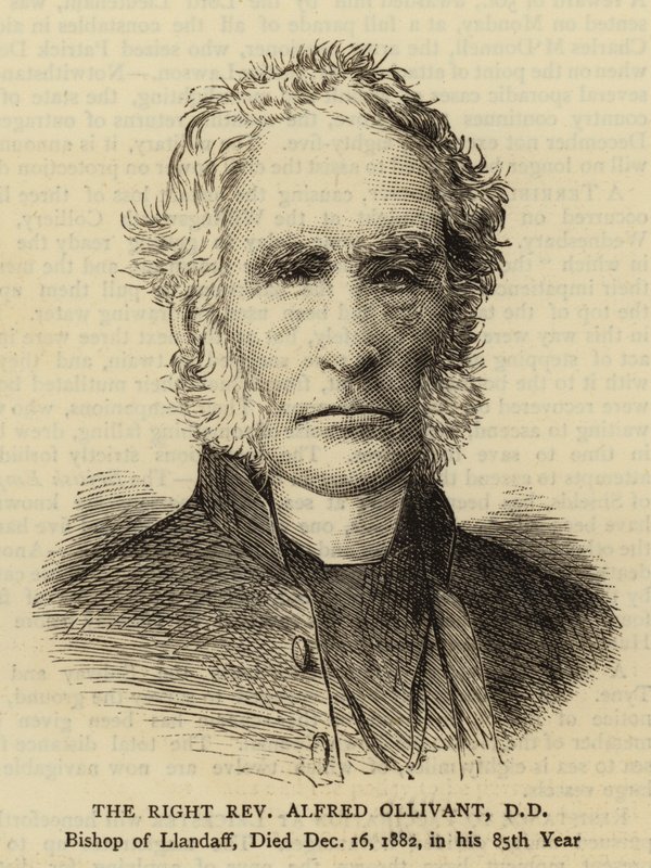 Reverend Alfred Ollivant, DD (rytina) od English School
