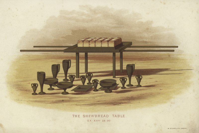 Shewbread Table od English School