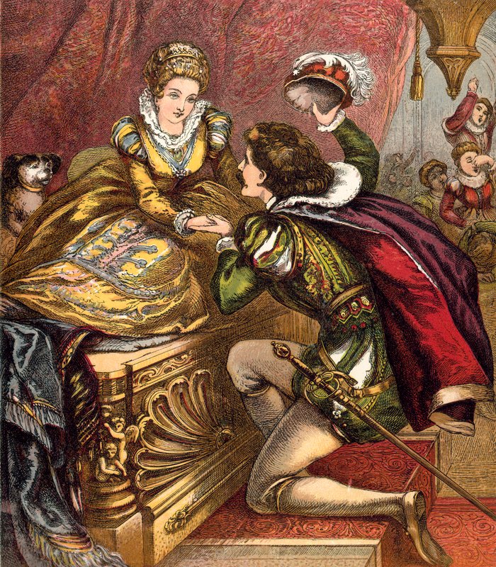 Šípková Růženka v lese od English School