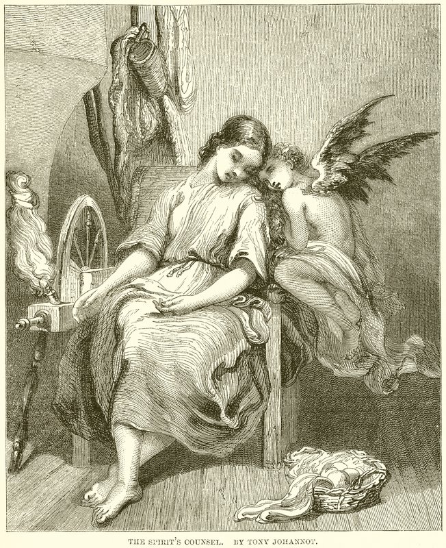Duchovní rada. Autor: Tony Johannot od English School