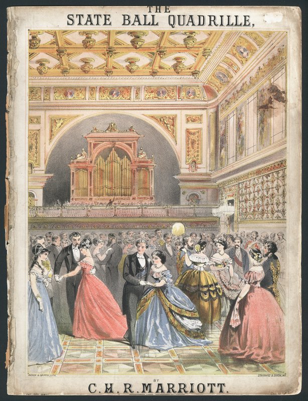 Quadrille State Ball od English School