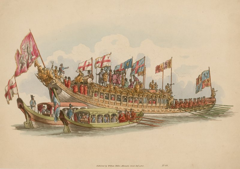 The Stationers Barge, River Thames, London od English School