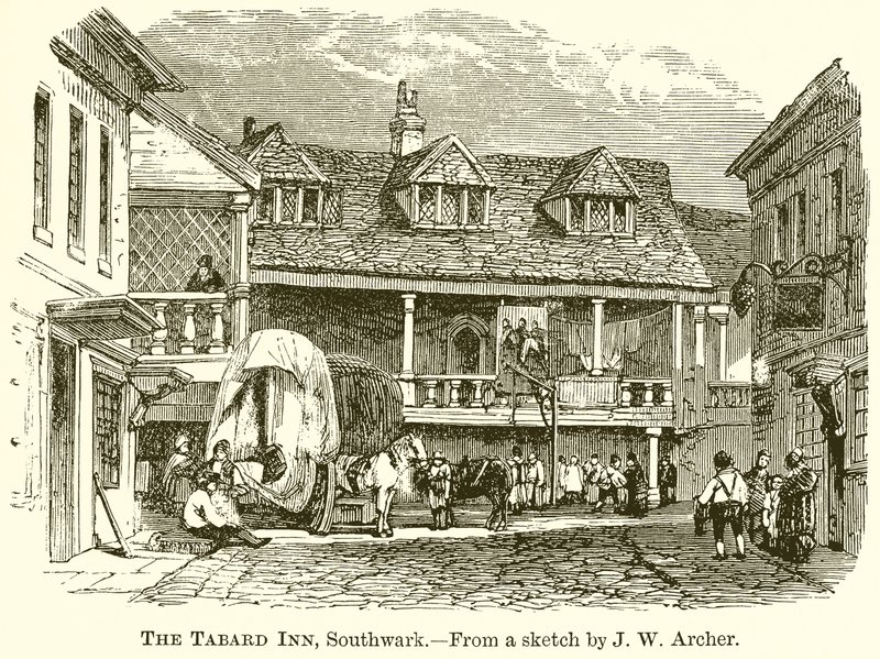 The Tabard Inn, Southwark od English School