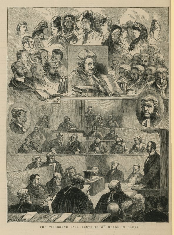 Žalobce Tichborne od English School
