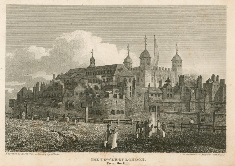Tower of London z kopce od English School