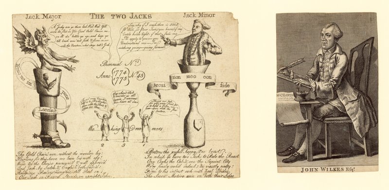 The Two Jacks, 1774 od English School