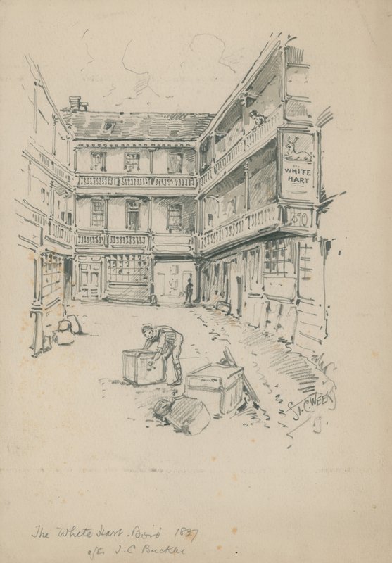 The White Hart, Southwark od English School