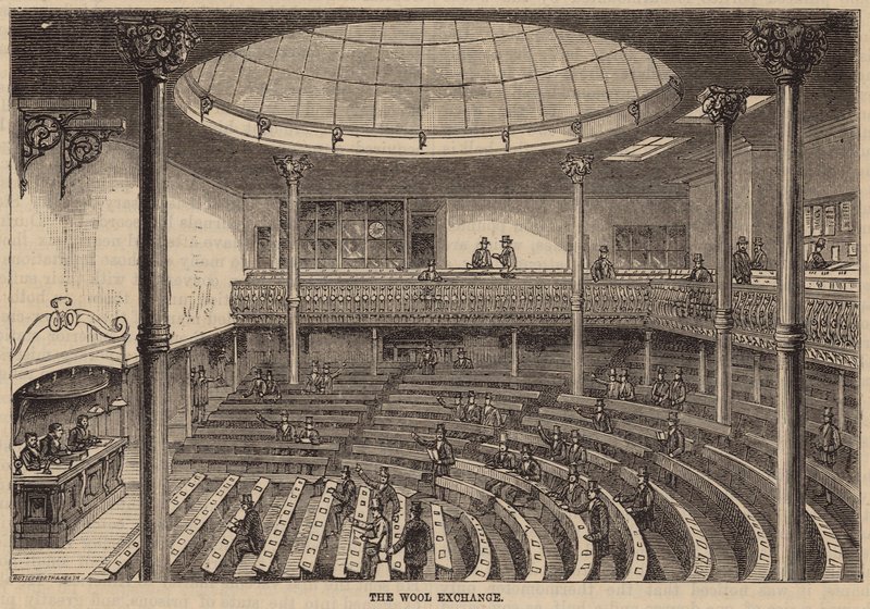 The Wool Exchange, Londýn od English School