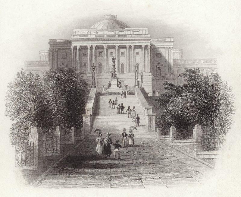 Výstup na Capitol ve Washingtonu od English School