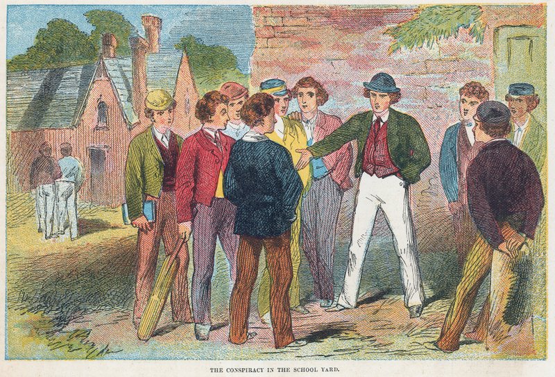 Spiknutí na školním dvoře od English School