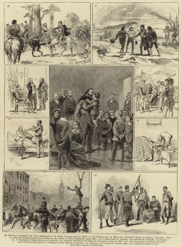 Život Giuseppe Garibaldiho od English School