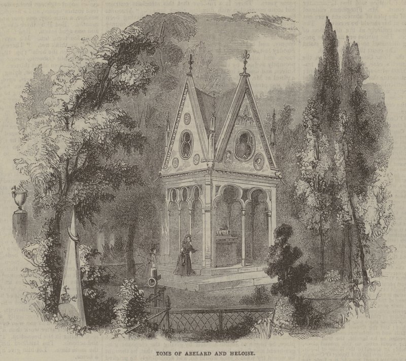 Hrobka Abelarda a Heloise od English School
