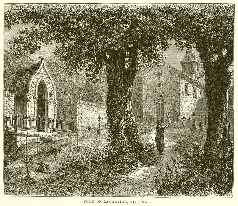 Hrob Lamartine, St. Point od English School