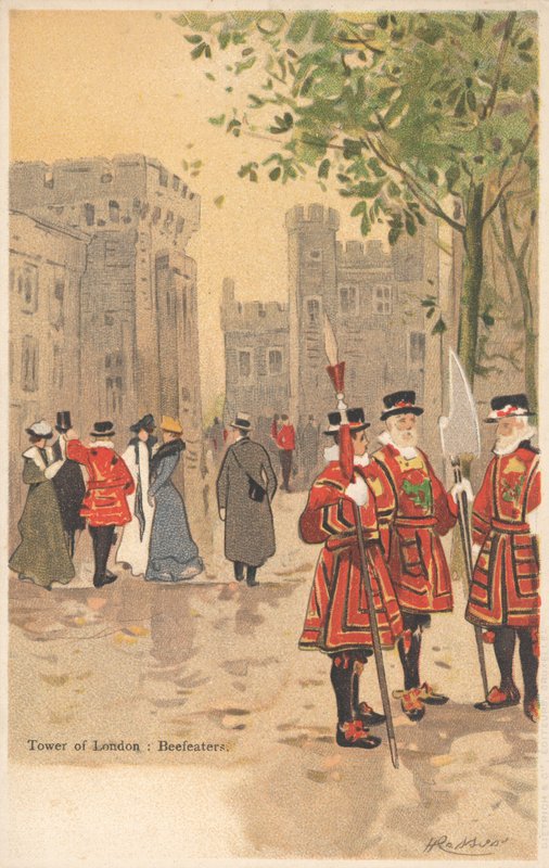Tower of London, Beefeaters od English School