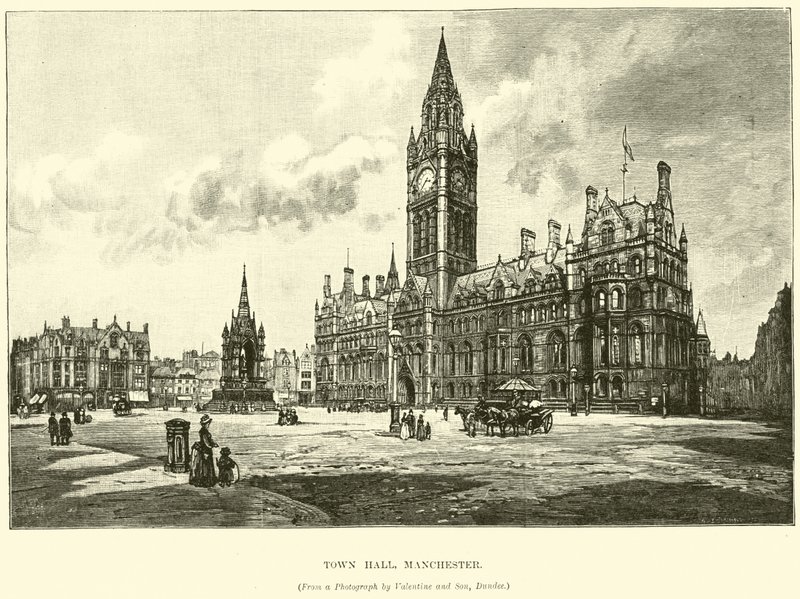 Radnice, Manchester od English School