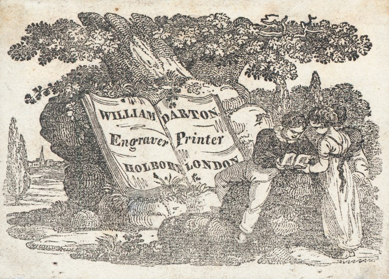 Vizitka, William Darton od English School