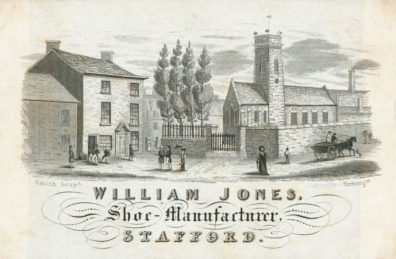 Vizitka, William Jones od English School